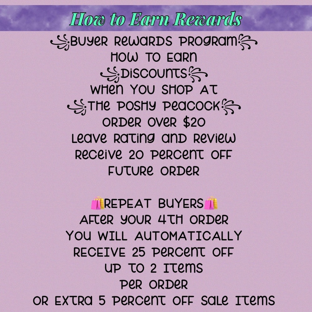 Welcome New Poshers!! Specials in Pics!! - Picture 5 of 12
